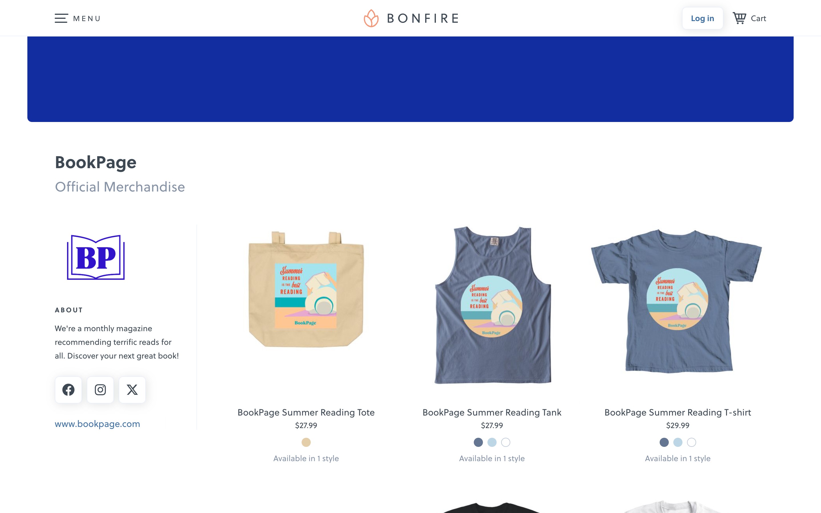 Bonfire store
