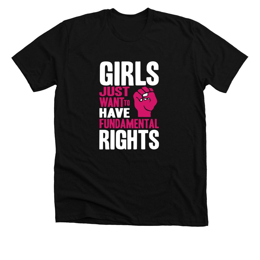 Black Girls Just Want to Have Fundamental Rights shirt